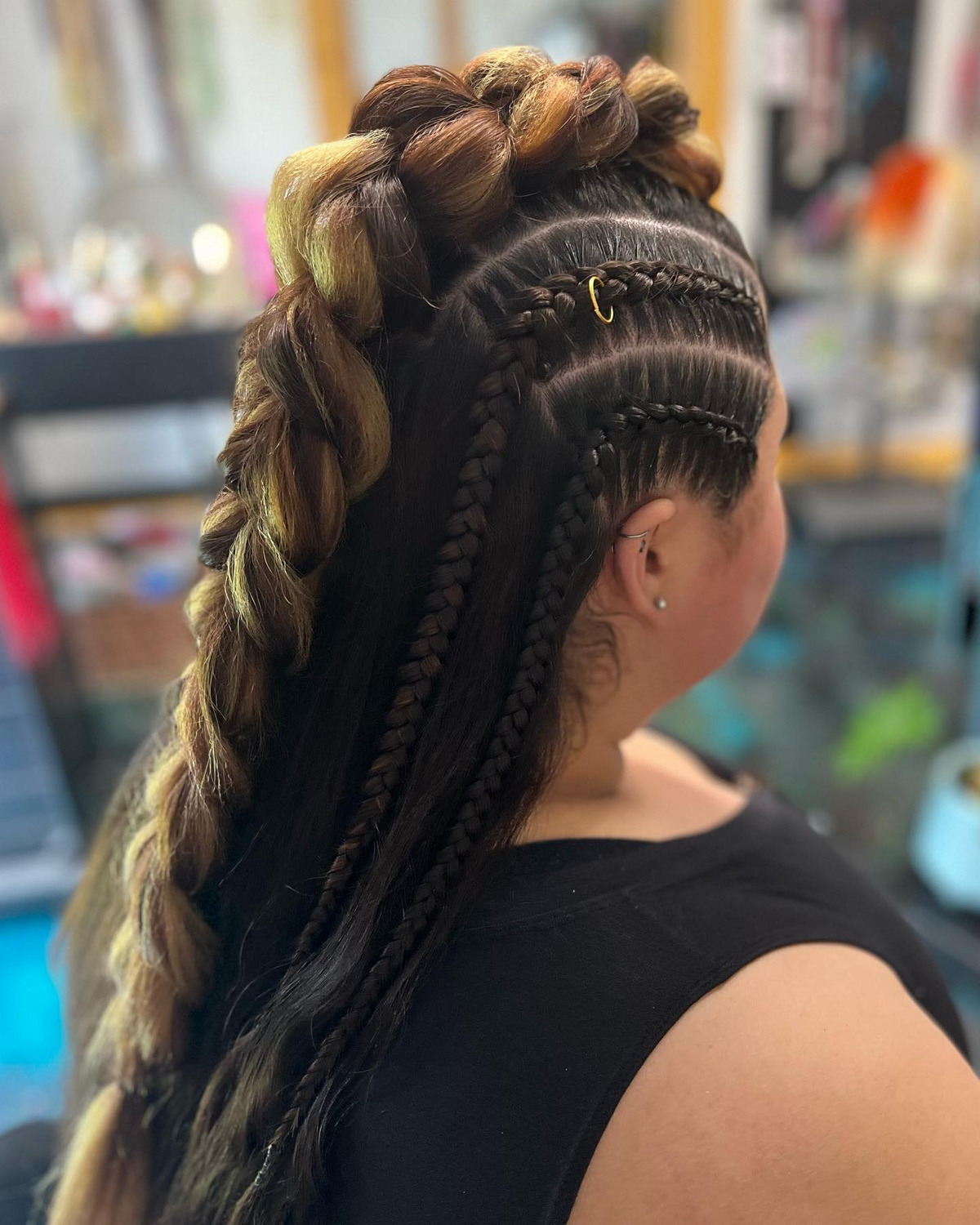 Bubble Feed-In Braids