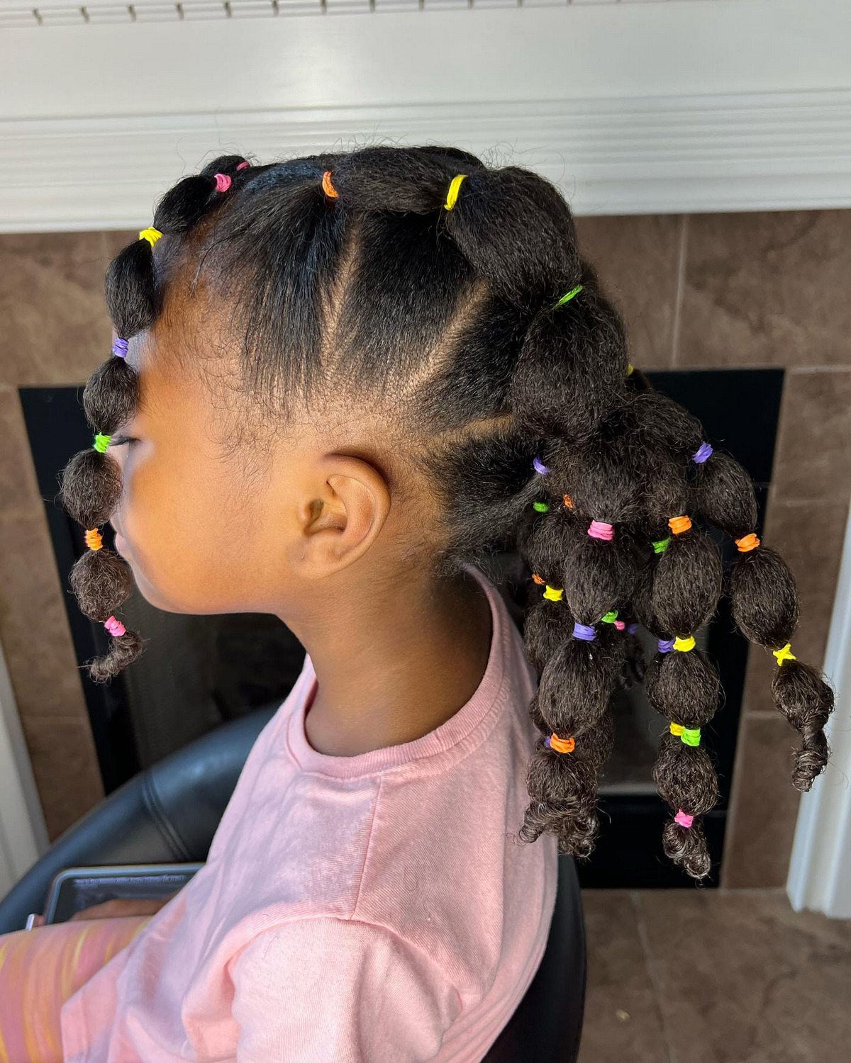 Bubble Ponytails