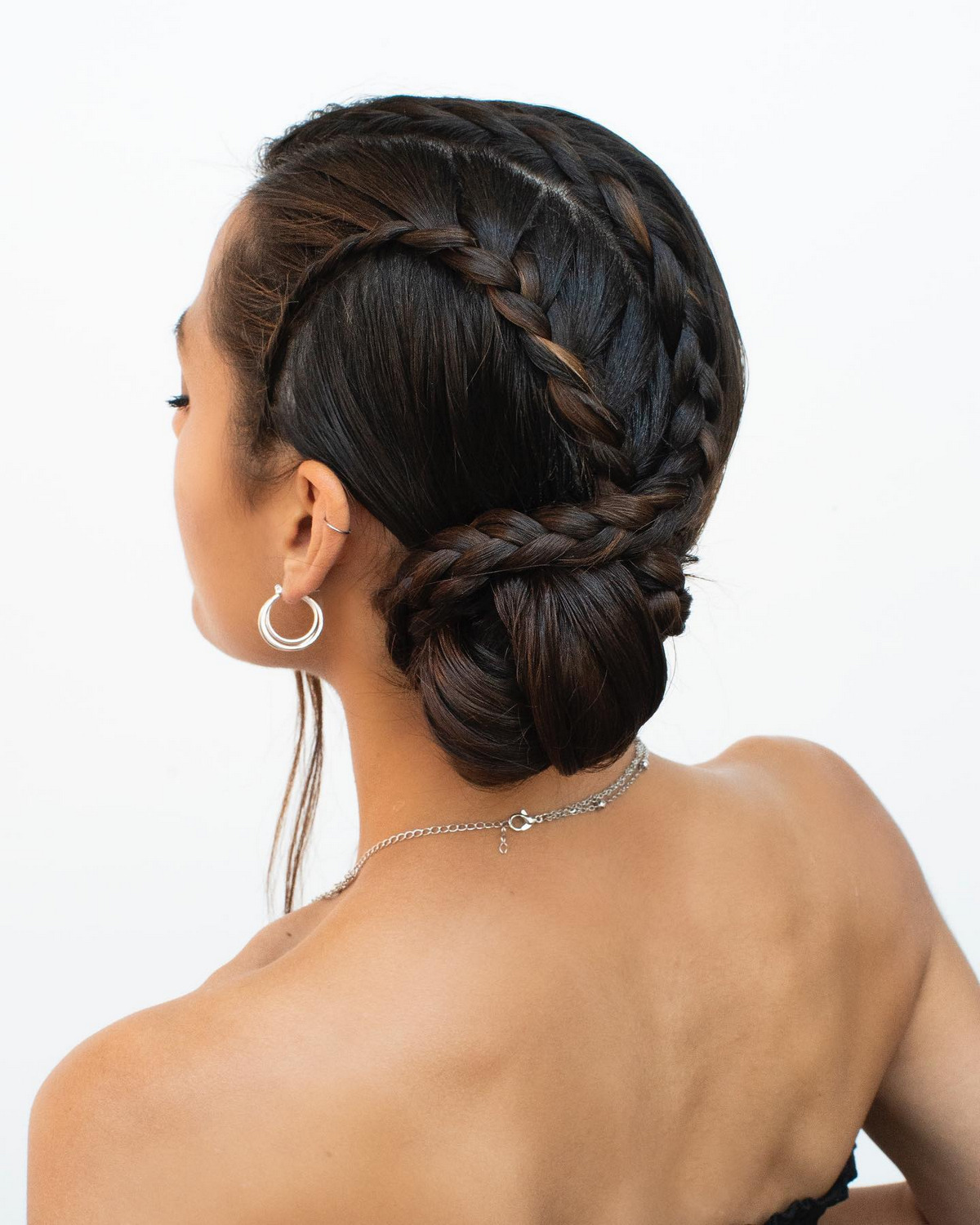 Neat Braided Updo