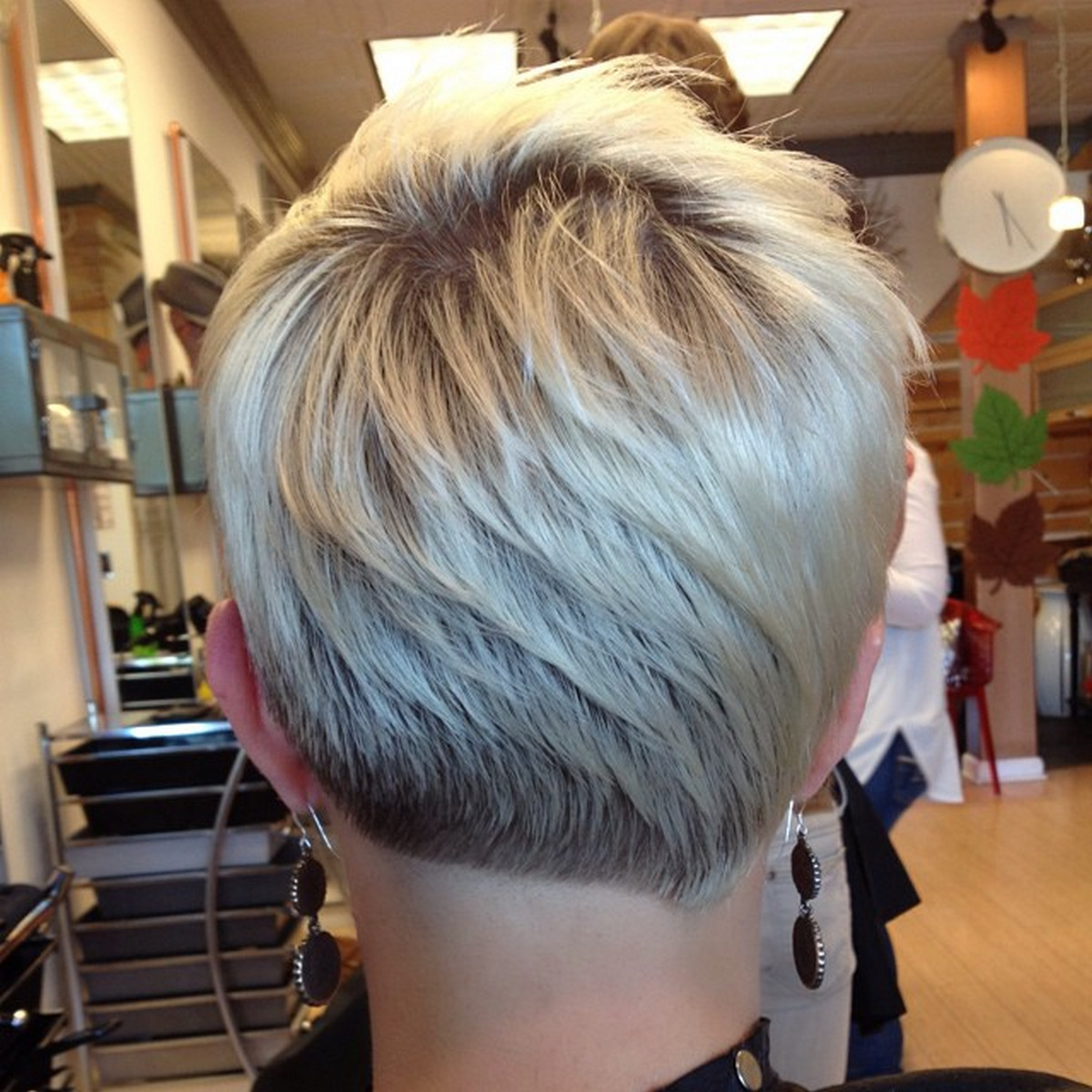 Short Pixie With Asymmetrically Cut Nape