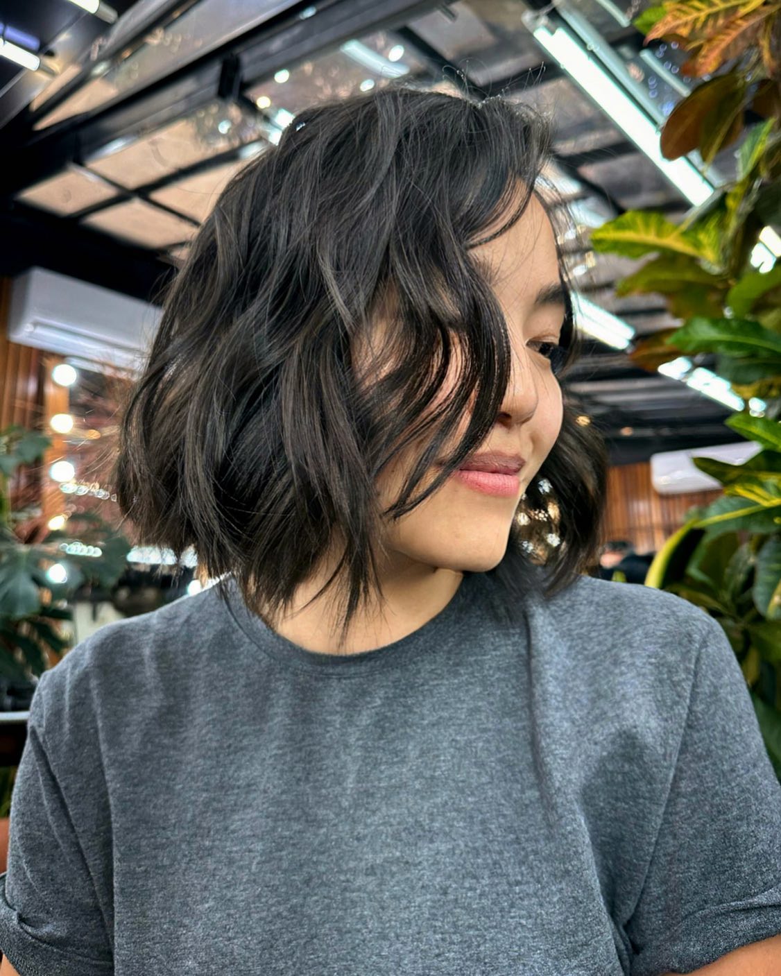 Layered Blunt Bob