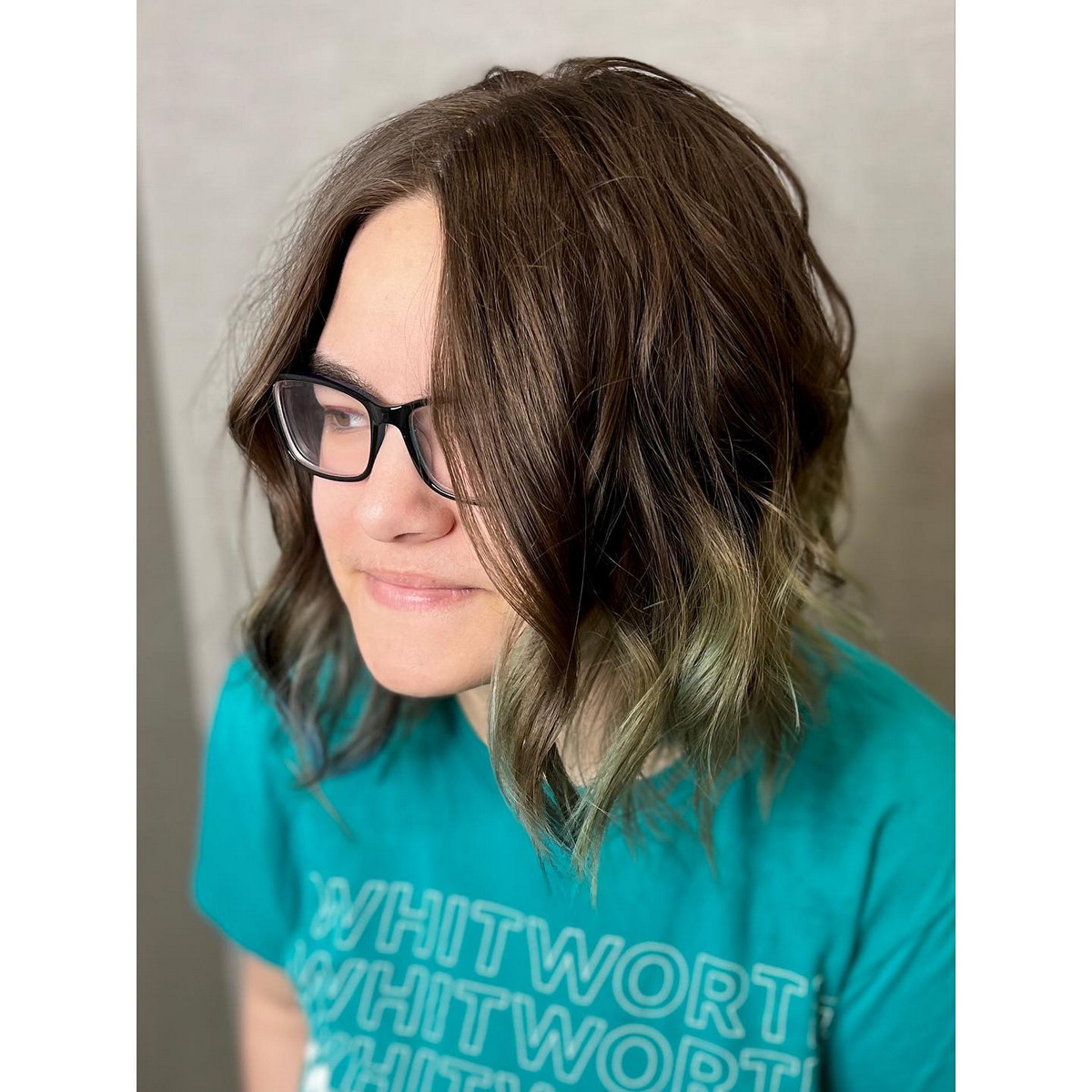 Inverted Bob With Ombre