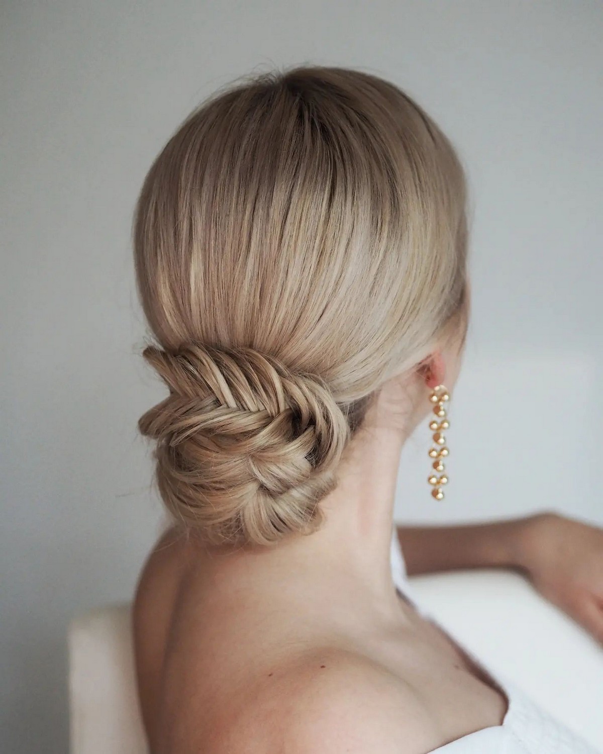 Braided Wedding Updo