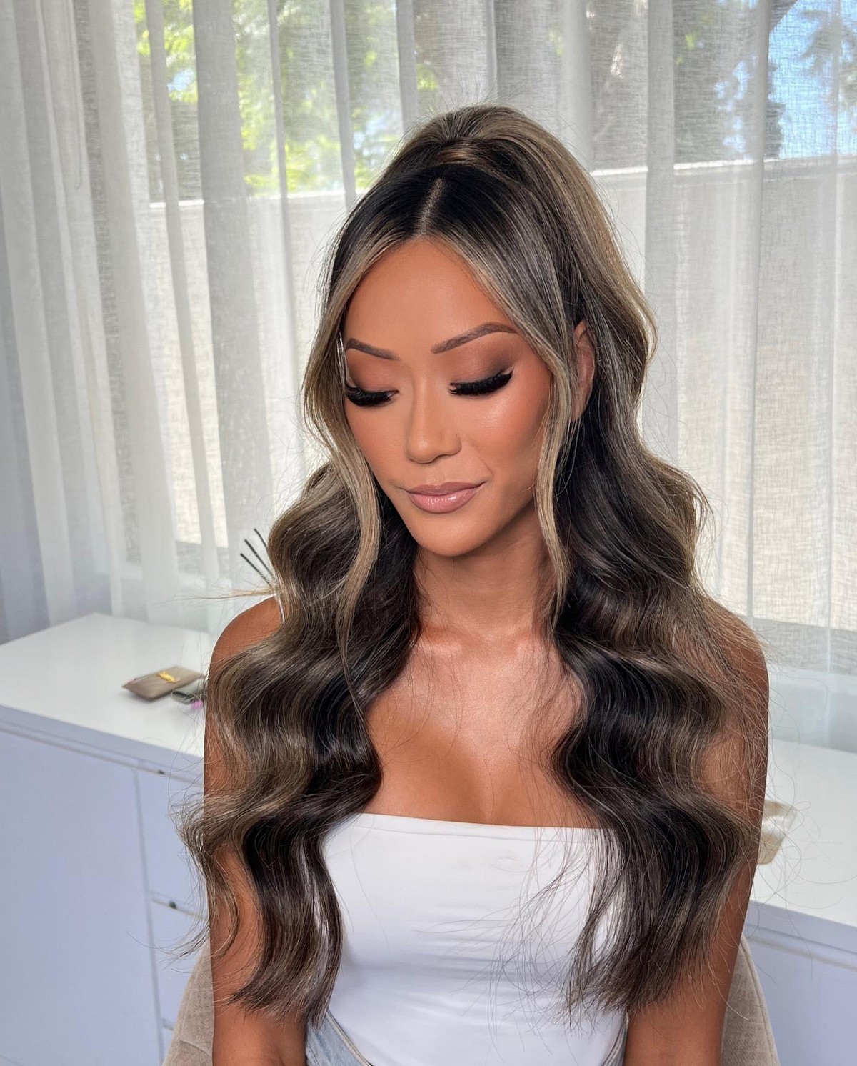 Half-Up Ponytail