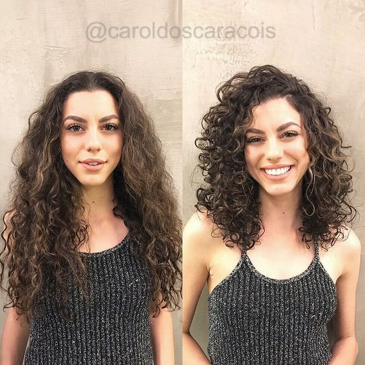Medium Curly Combover Hairstyle