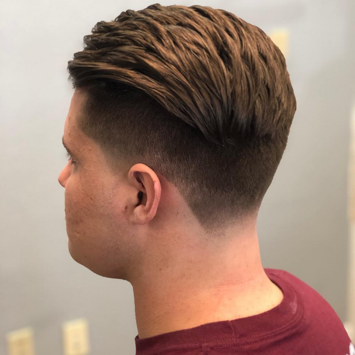 Tapered Undercut Edgar Cut