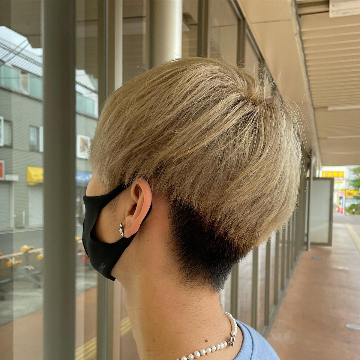 Two-Toned Bowl Cut