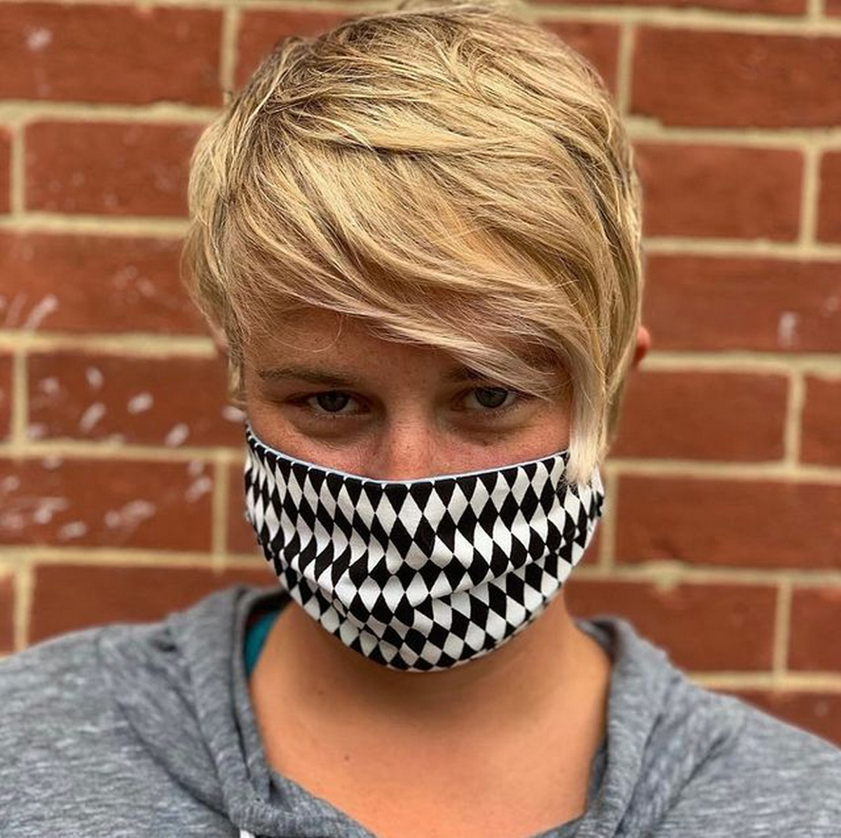 Sassy Short Blonde Cut