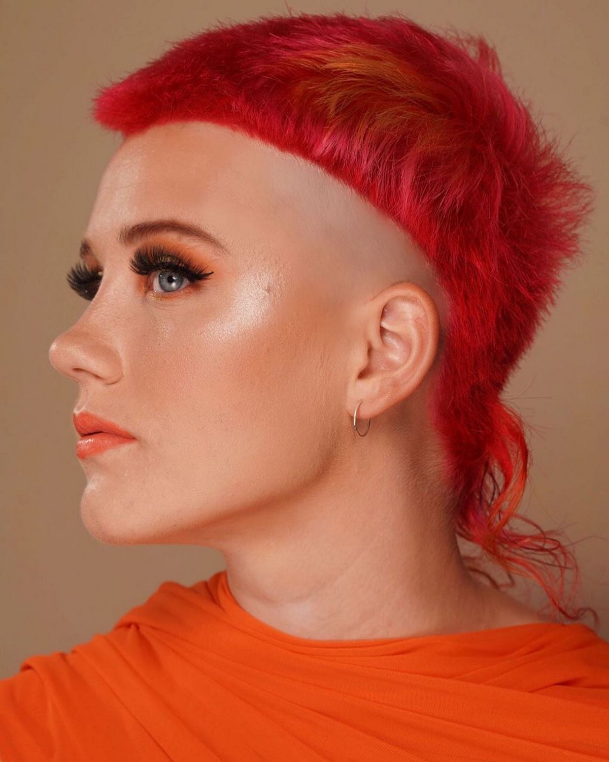 Curly Rat Tail Hairstyle