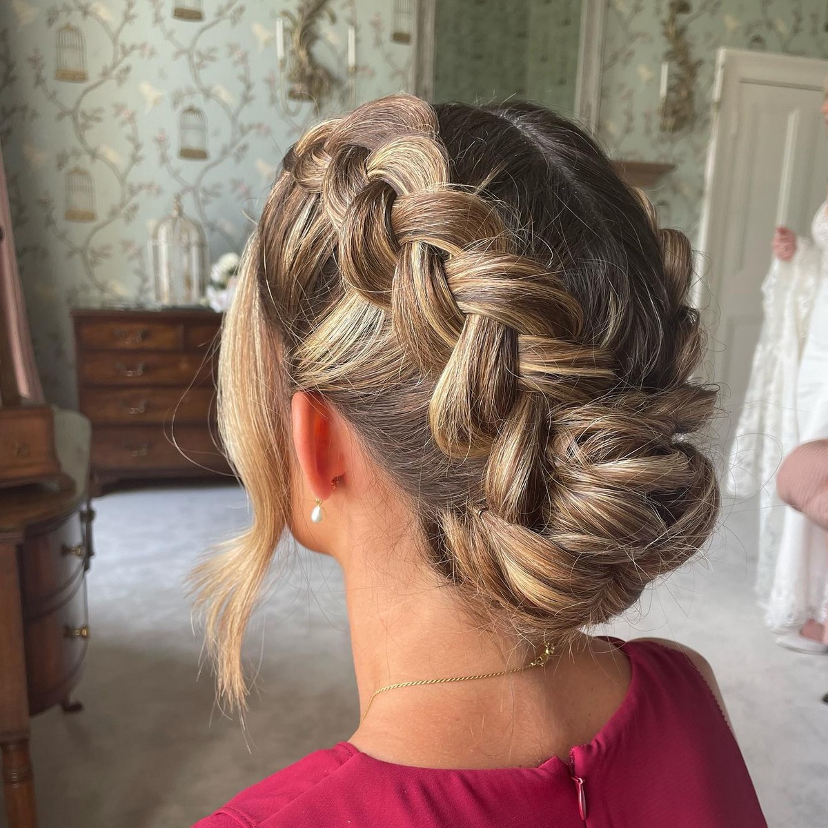 Dutch Braid Bun