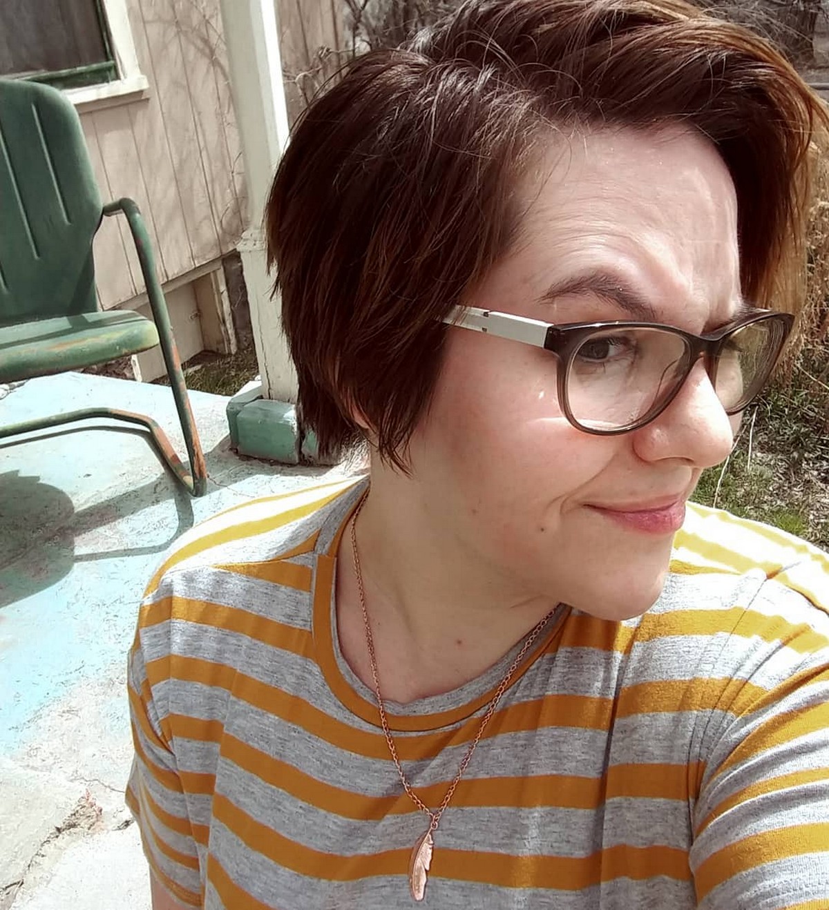 Shaggy Side-Swept Pixie Cut