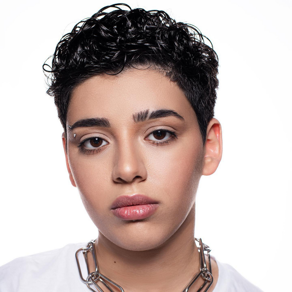 Short Curly Pixie
