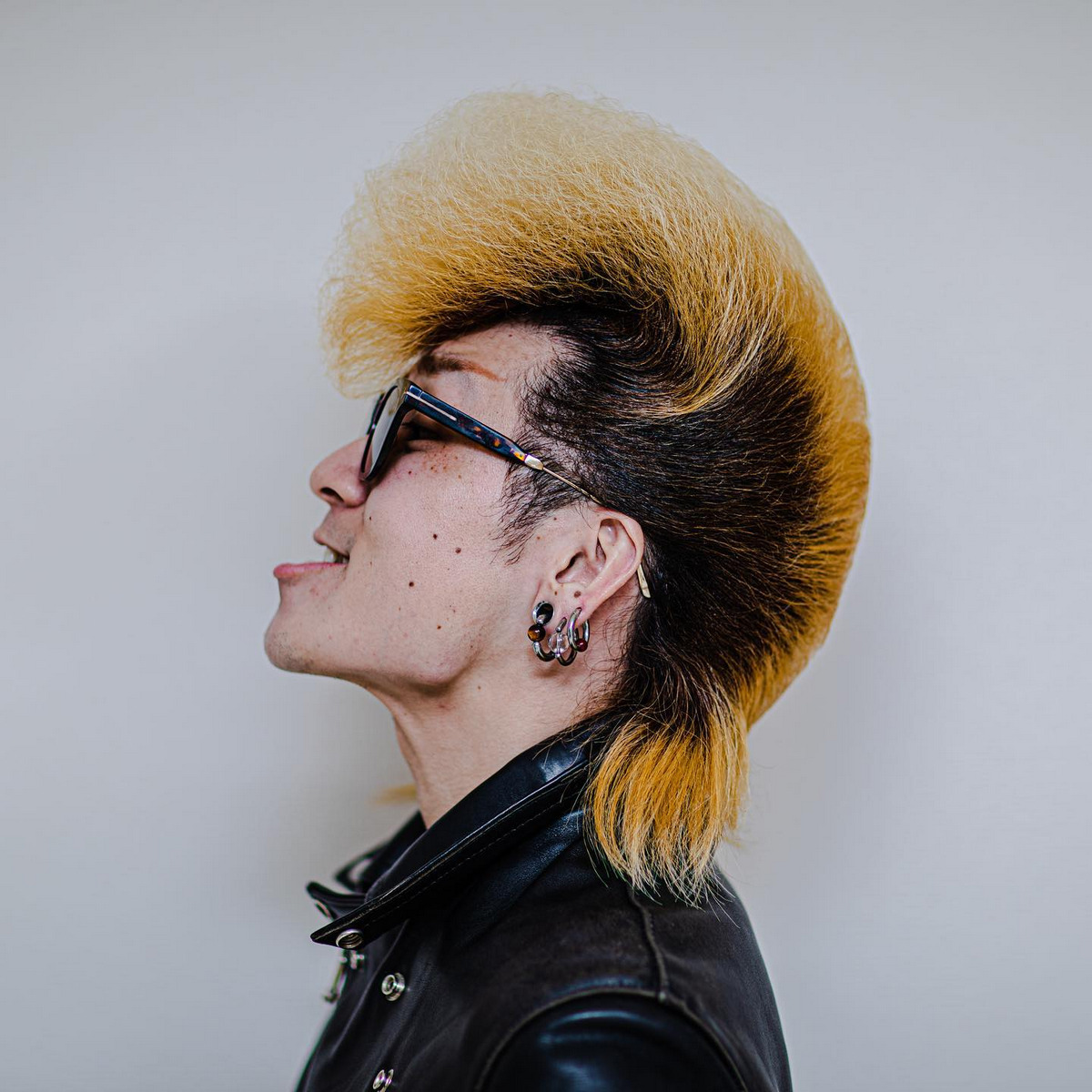 Faux Hawk Mullet