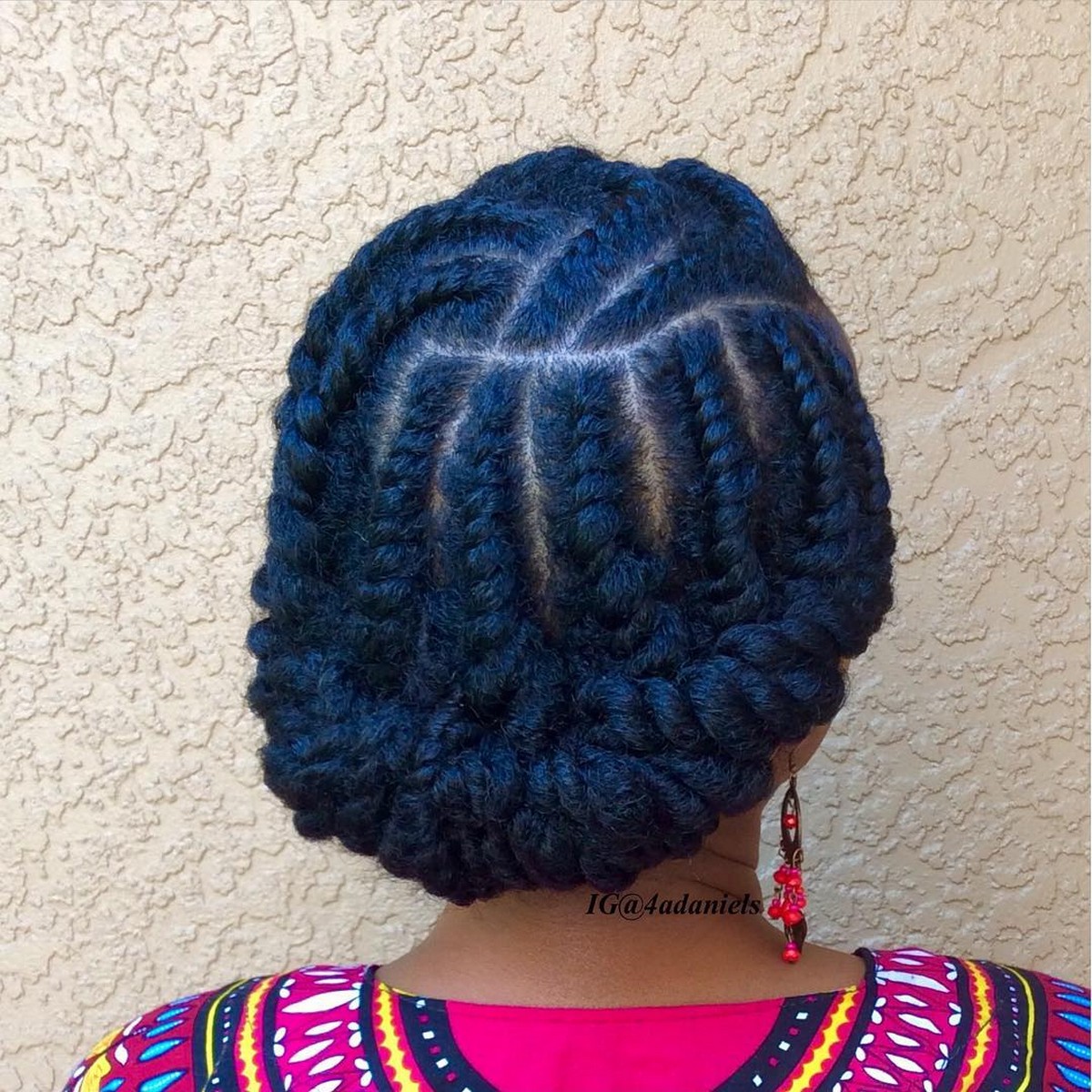 Natural Flat Twist Style