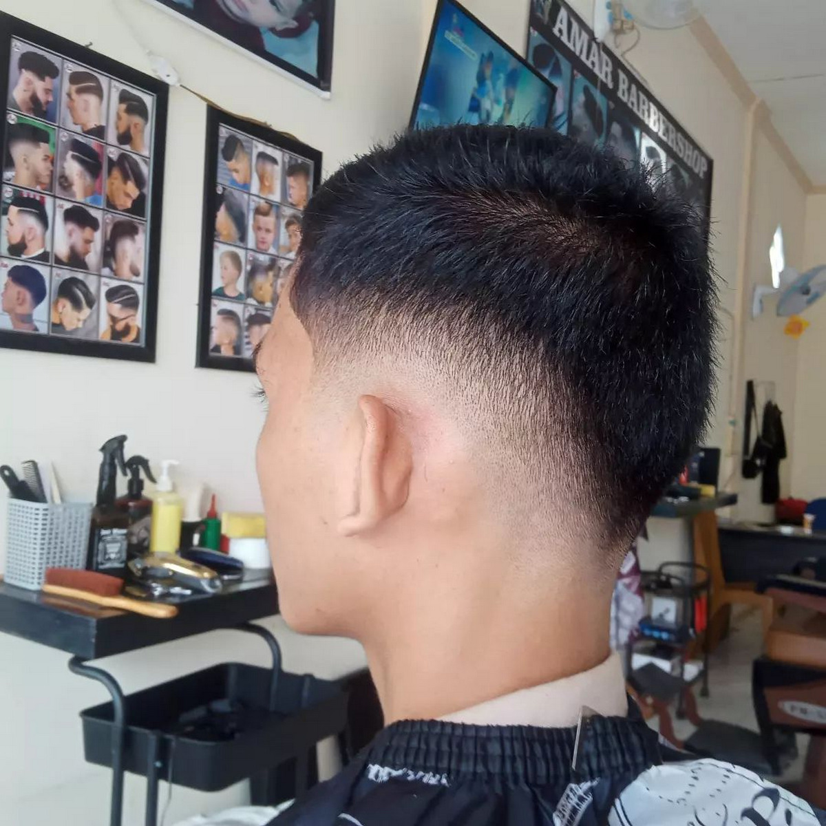 Mid Fade Haircut