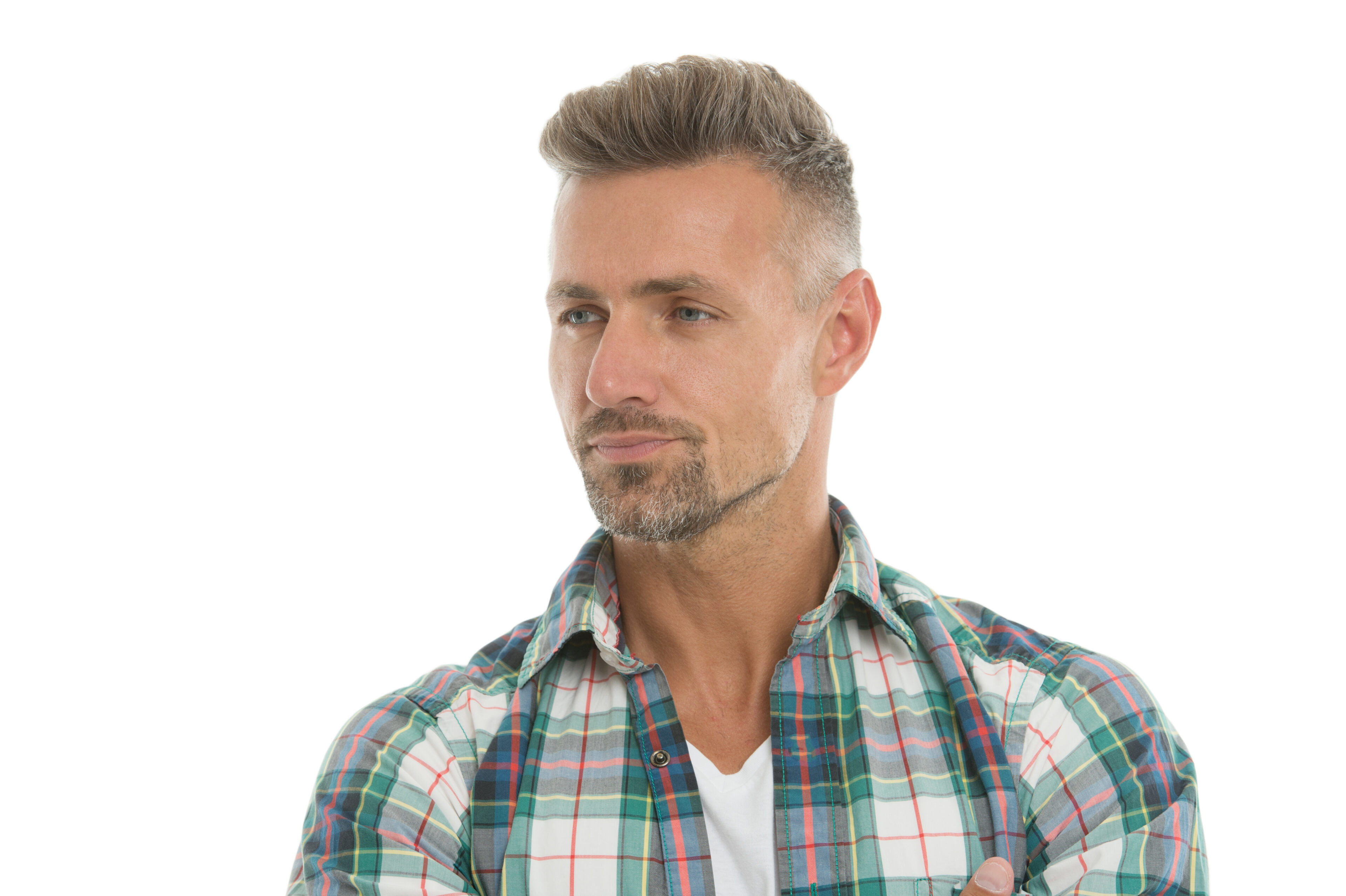 Slicked Back Short Undercut