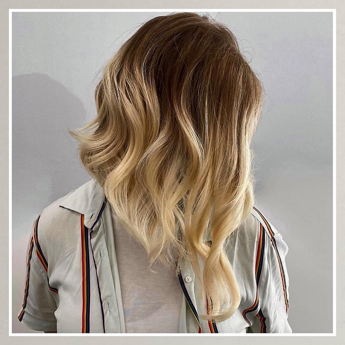Wavy Angled Bob