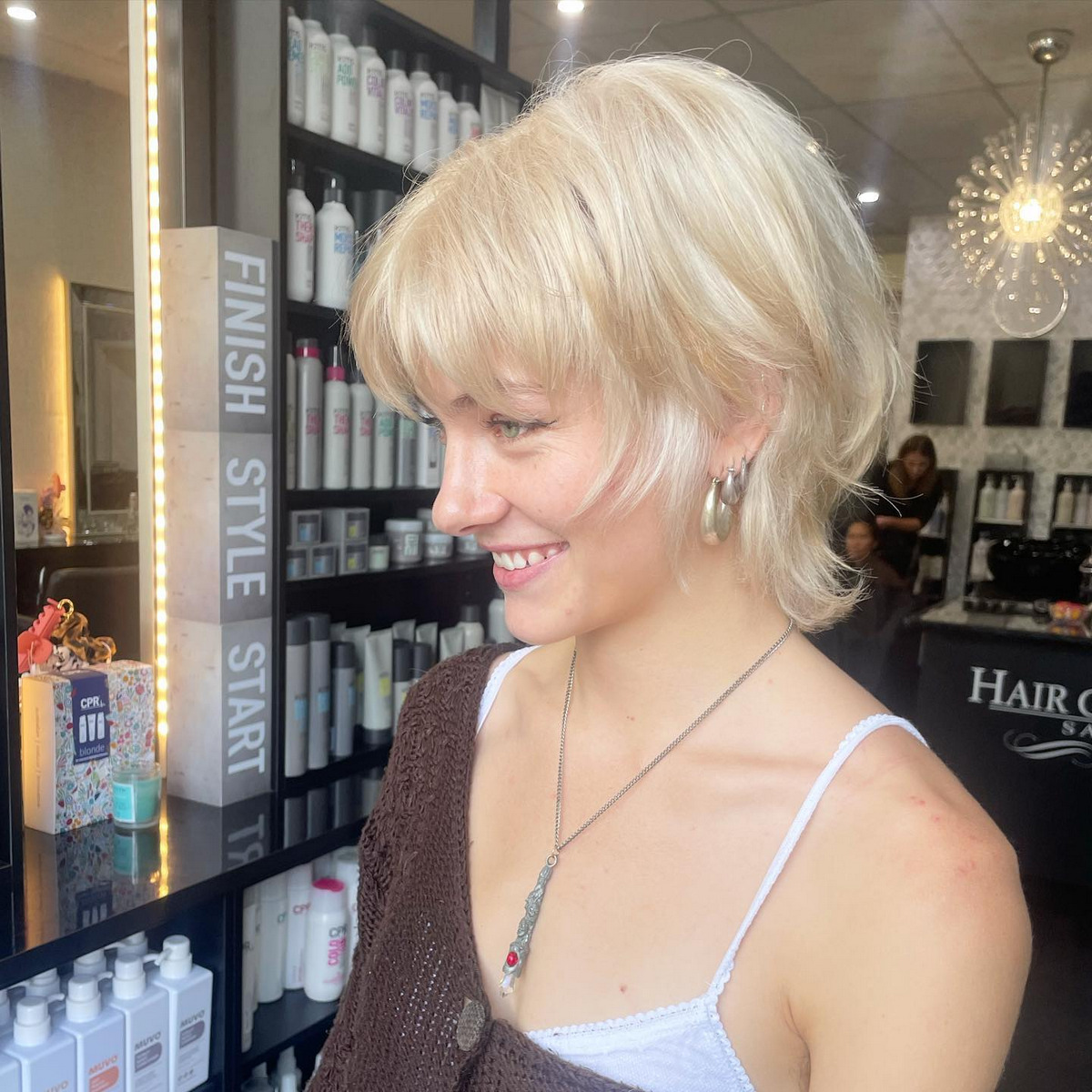 Short Shaggy Cut with Textured Ends