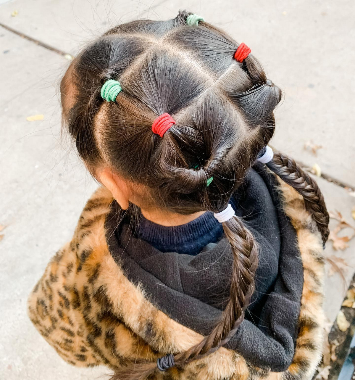 Topsy Tail With Pigtails