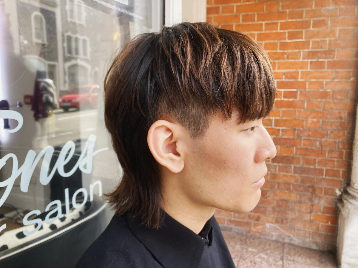 Bowl Cut Mullet