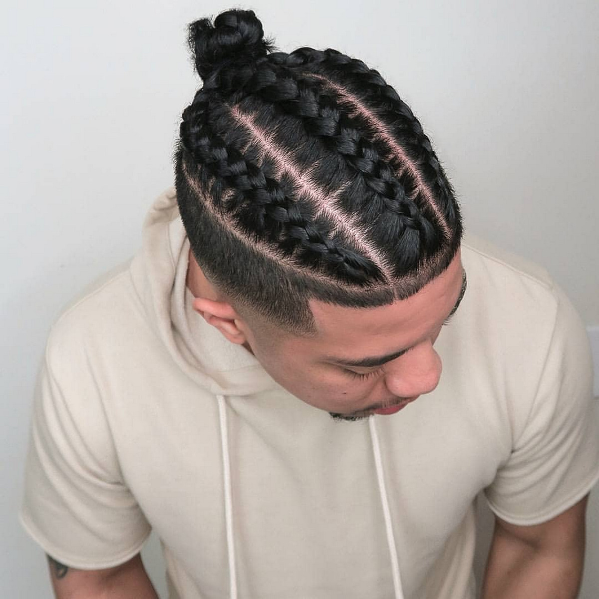 Braids Man Bun