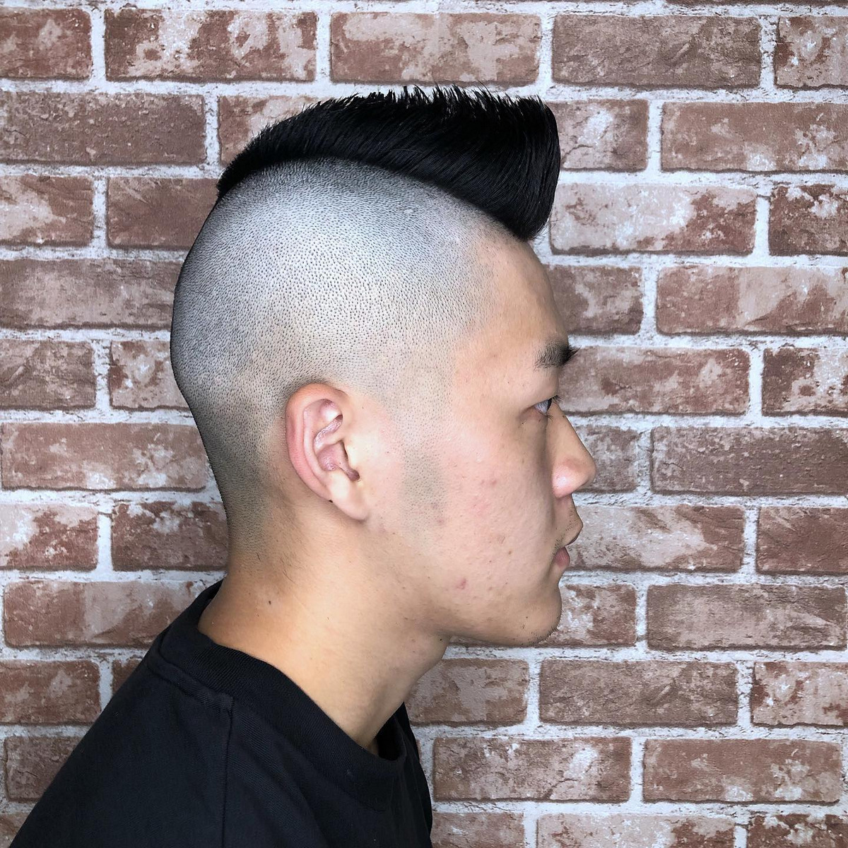 Fauxhawk Top With Shaved Sides