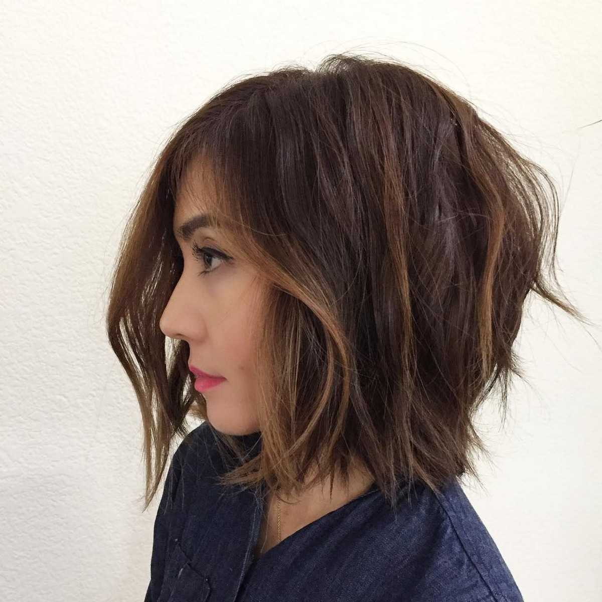 Messy Bob With Layers
