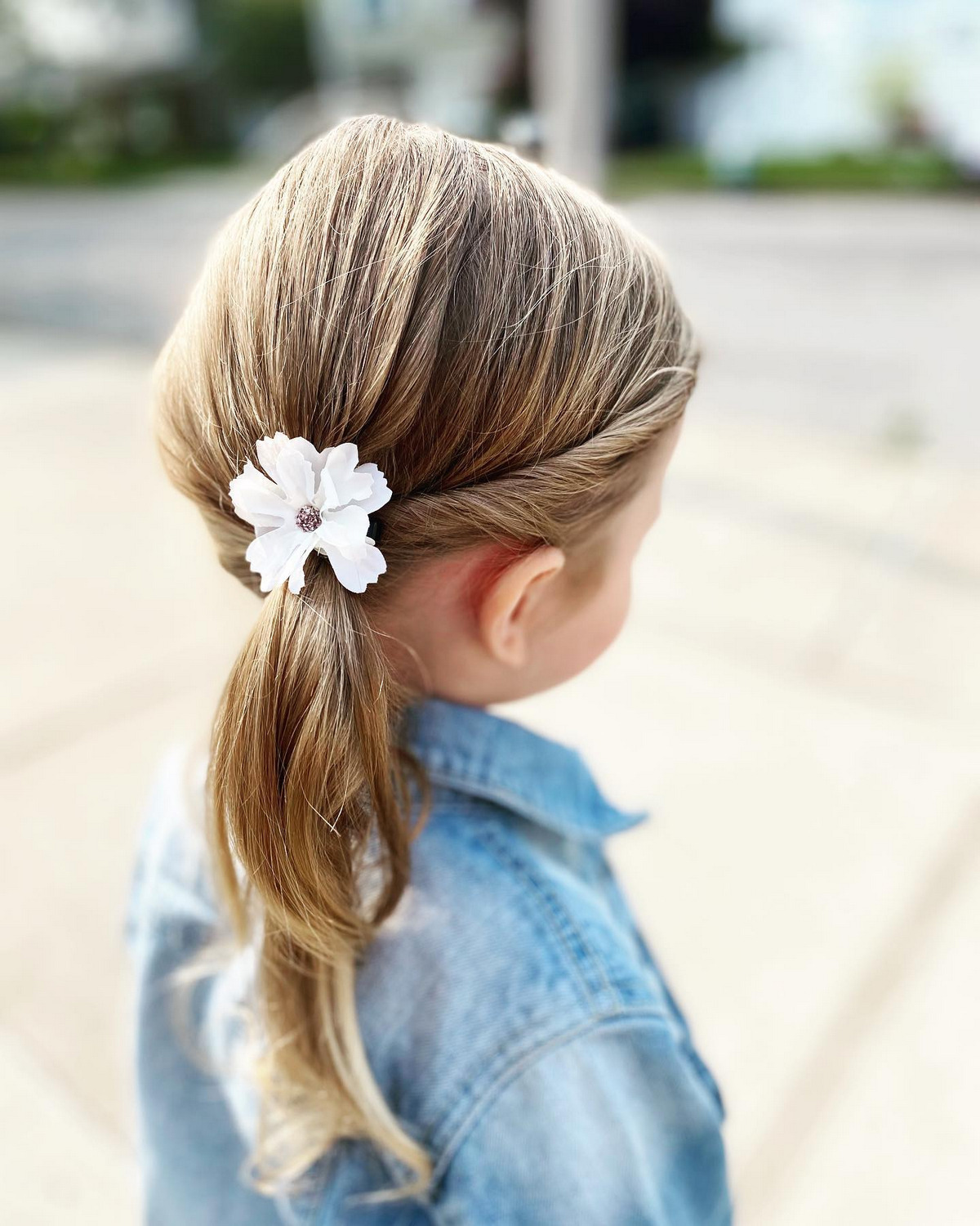 Twist Side Ponytail