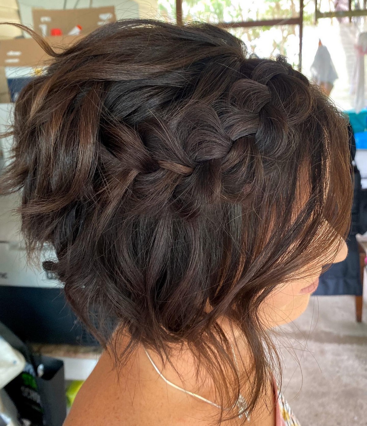 Braid For Short Layered Hair 