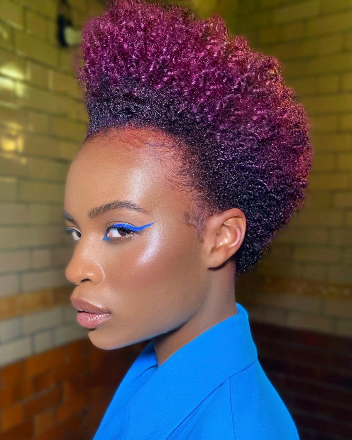 Raspberry Coils Short with Thick Curls