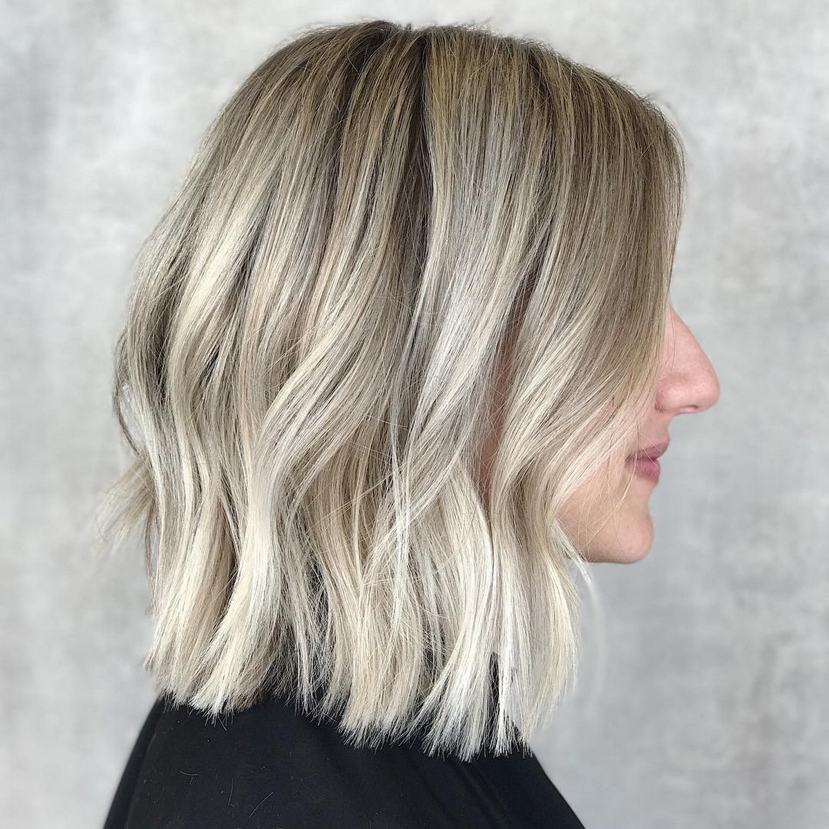 Long Bob With Jagged Tips