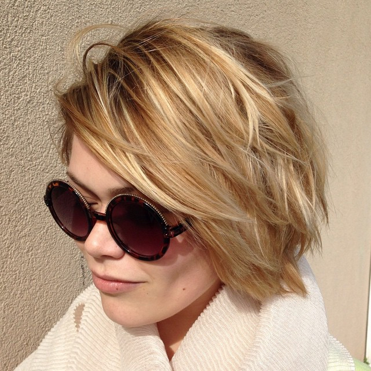 Short Layered Bob Haircut