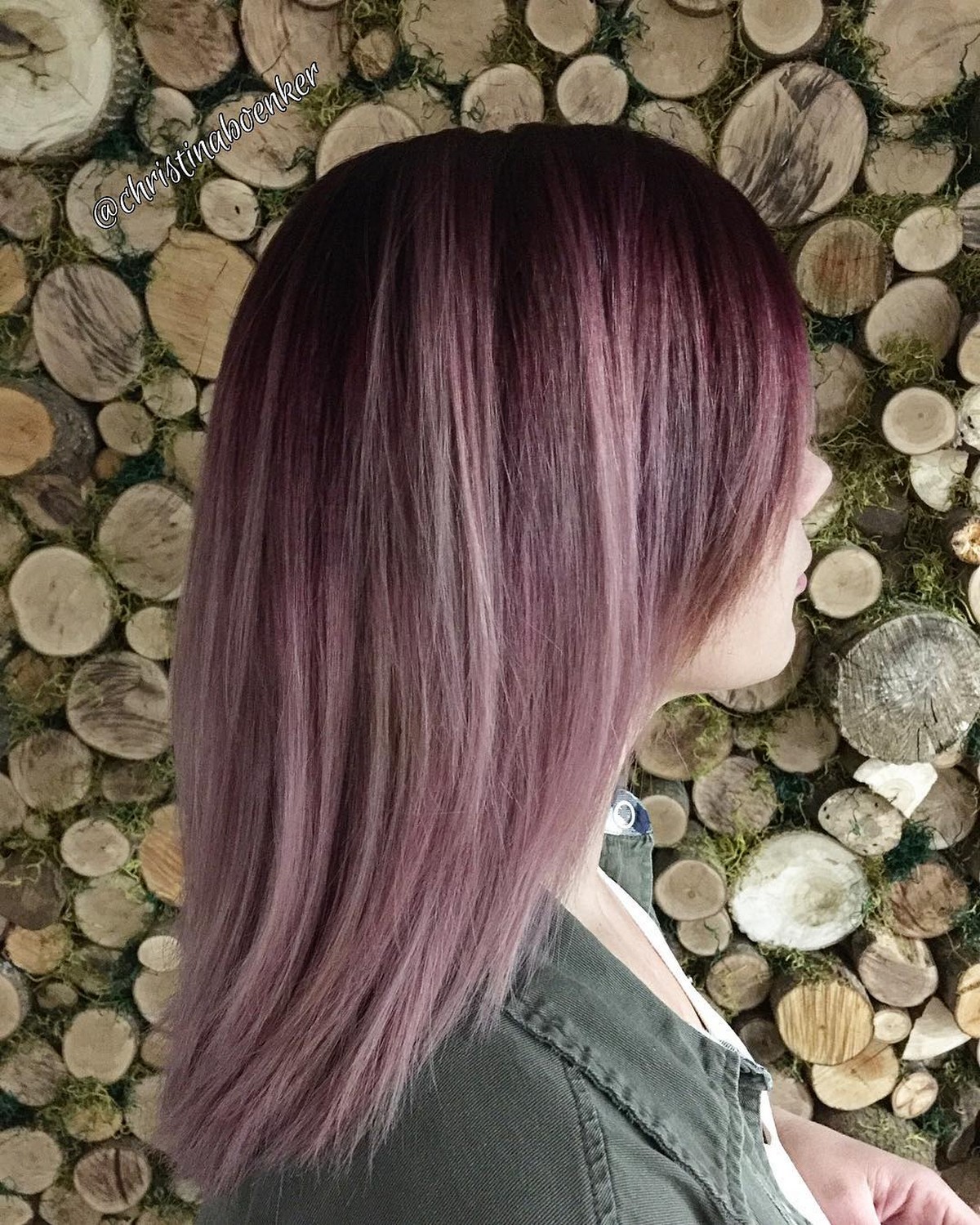 Light Plum Hair