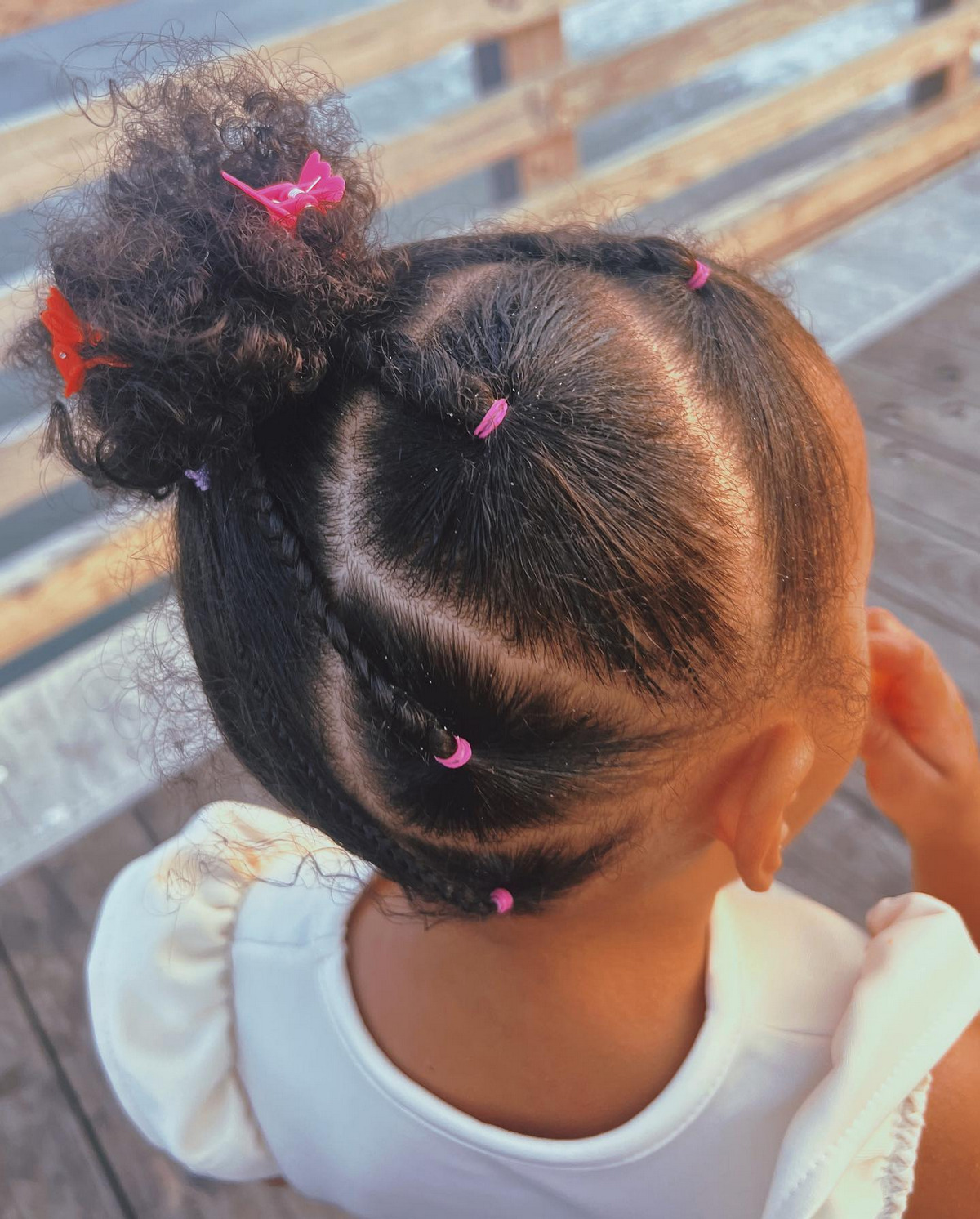 Braid With Side Puff