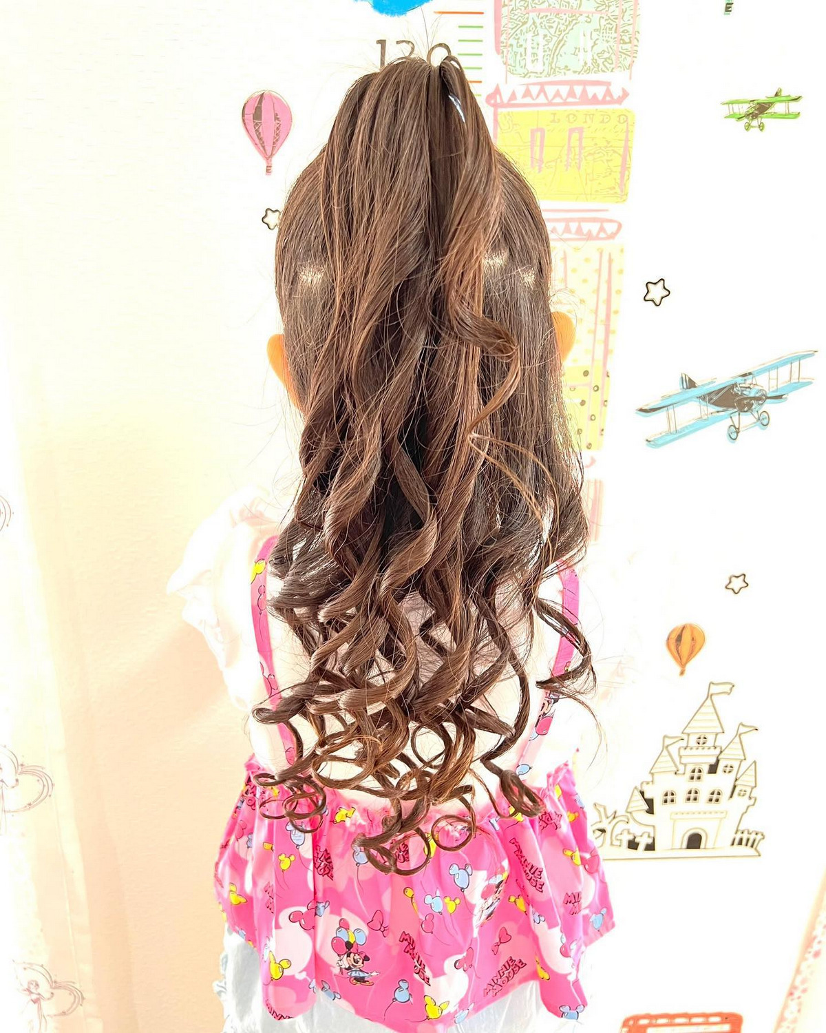 Curly Ponytail