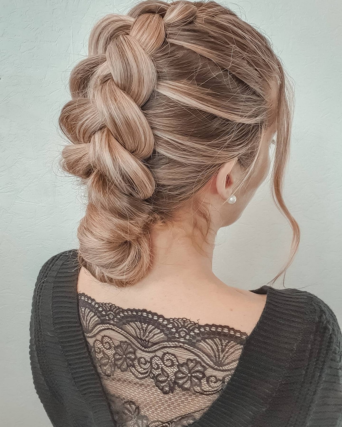 Pretty Quick Braid And Chignon