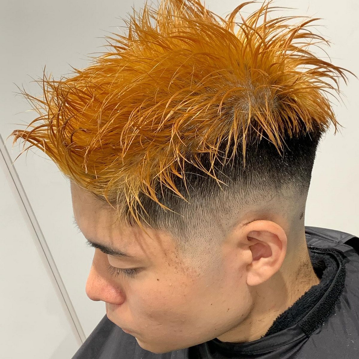Ginger Spiky Hair