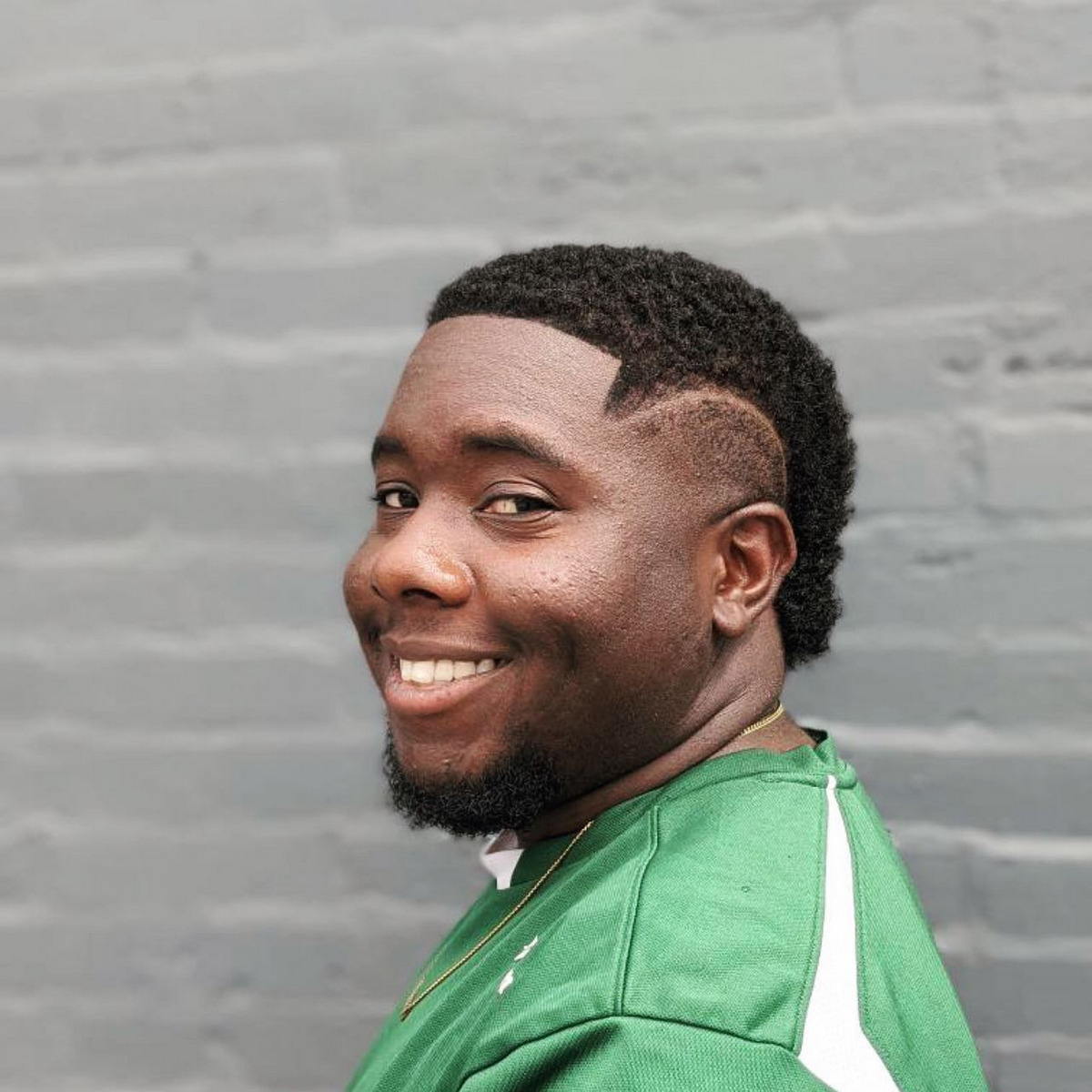 Curly Mullet With AfroÂ