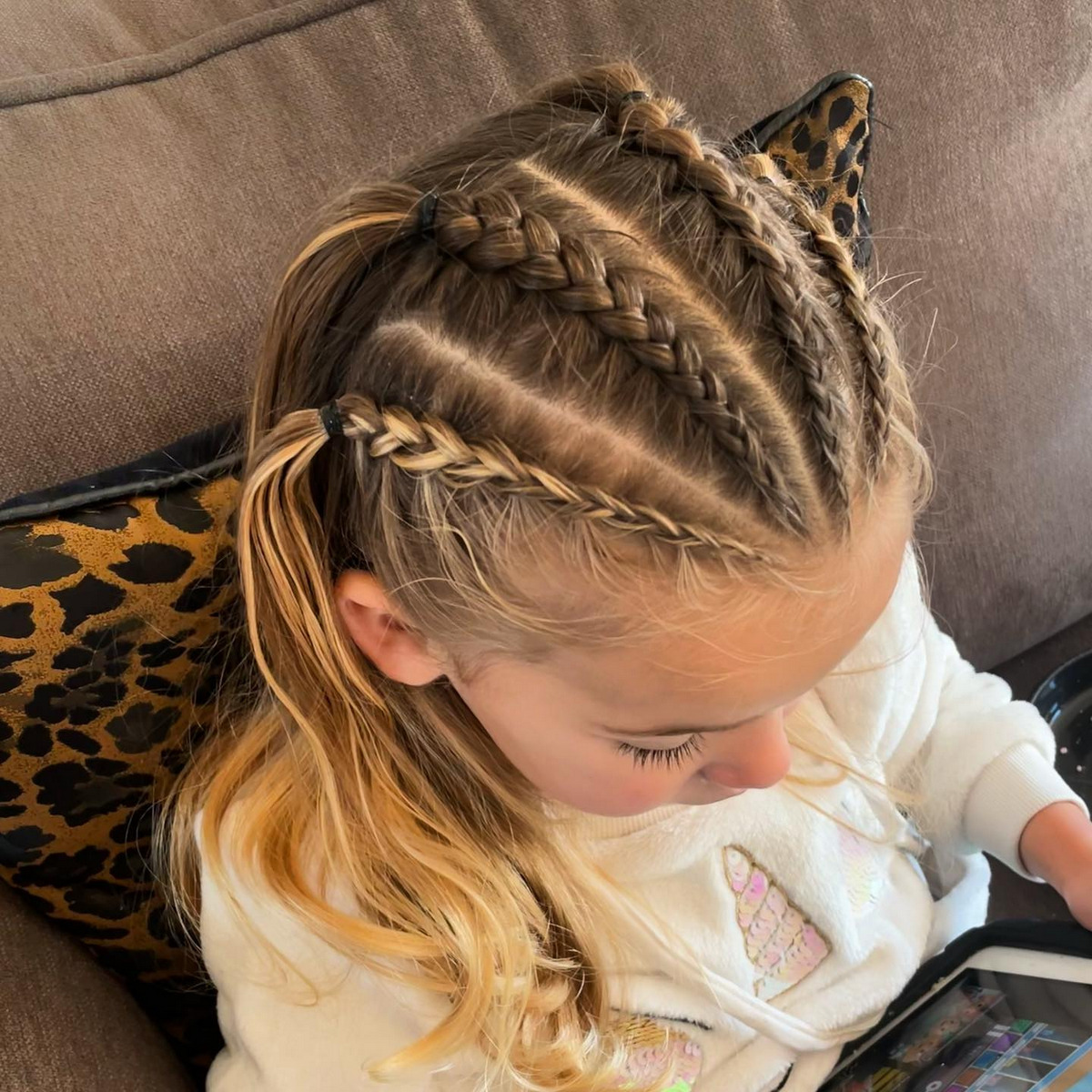 Half-Up Braid