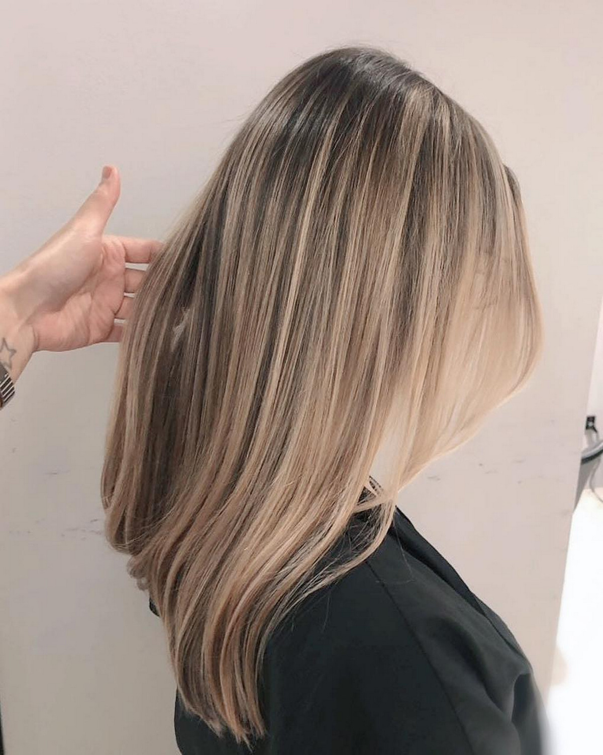 Ash Brown Balayage