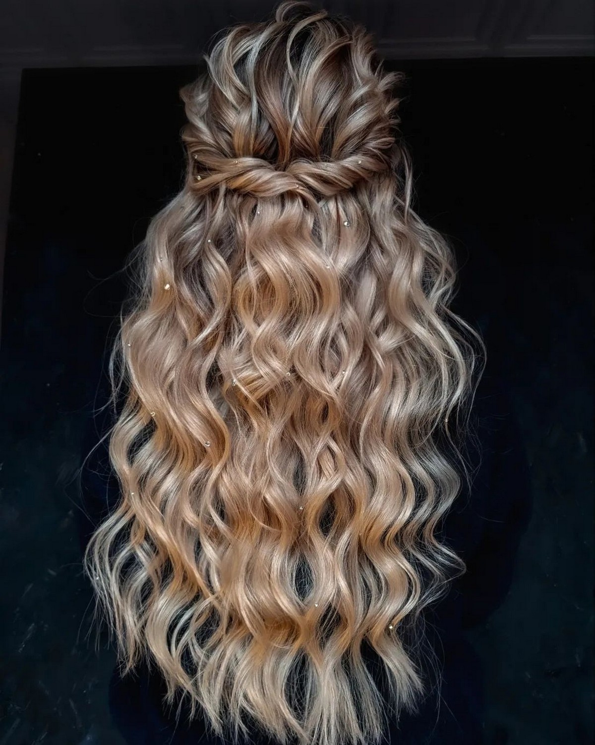 Classic Curls With A Holiday Twist
