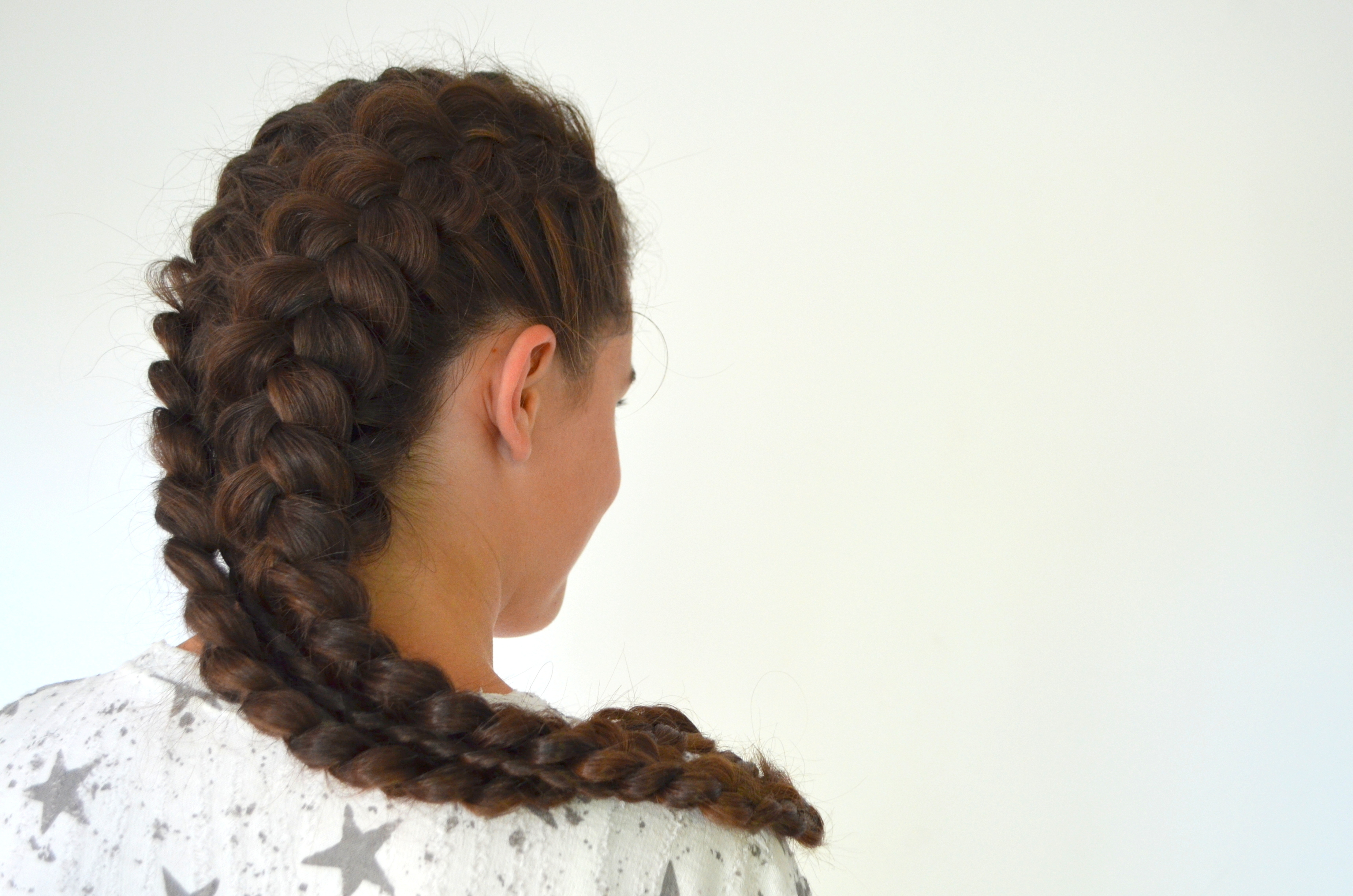 Thick Braid Hair