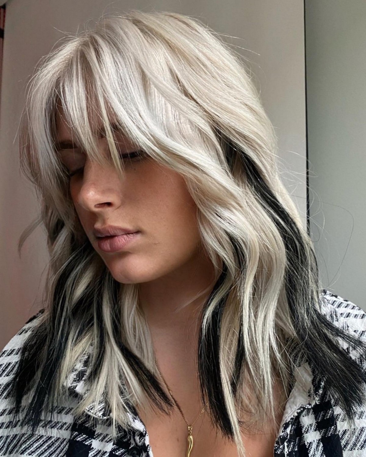 Black And White Hairstyle