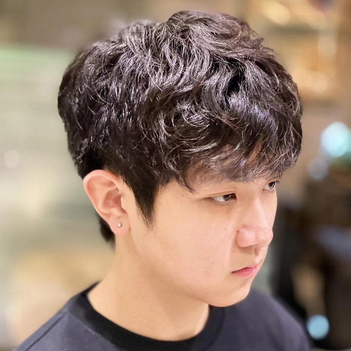 Korean Classy Perm Haircut