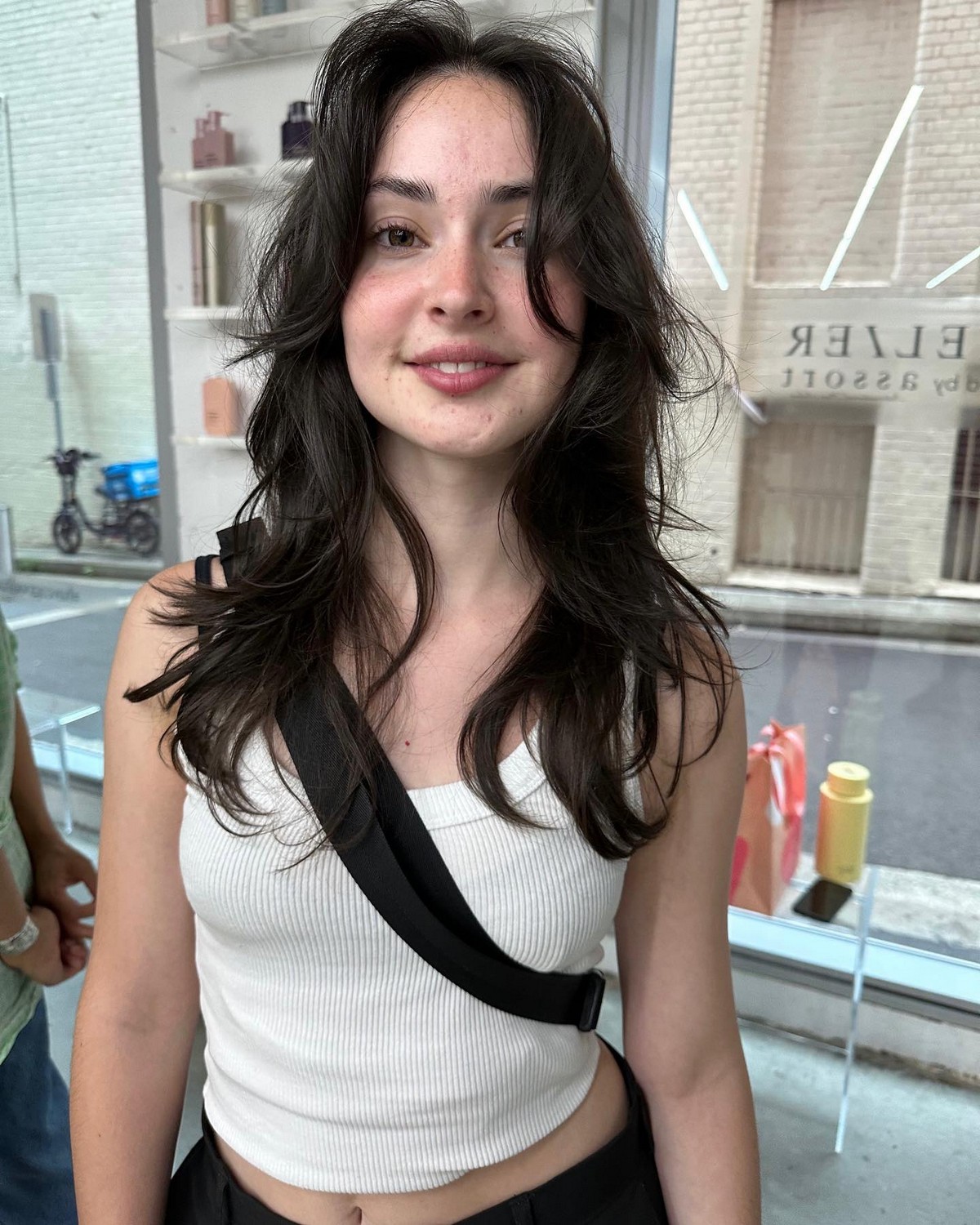 Wolf Cut With Curtain Bangs