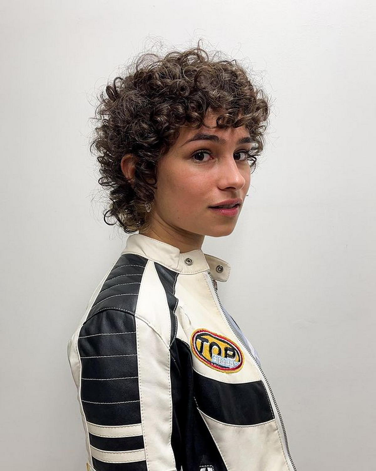 Mullet Curly Bob