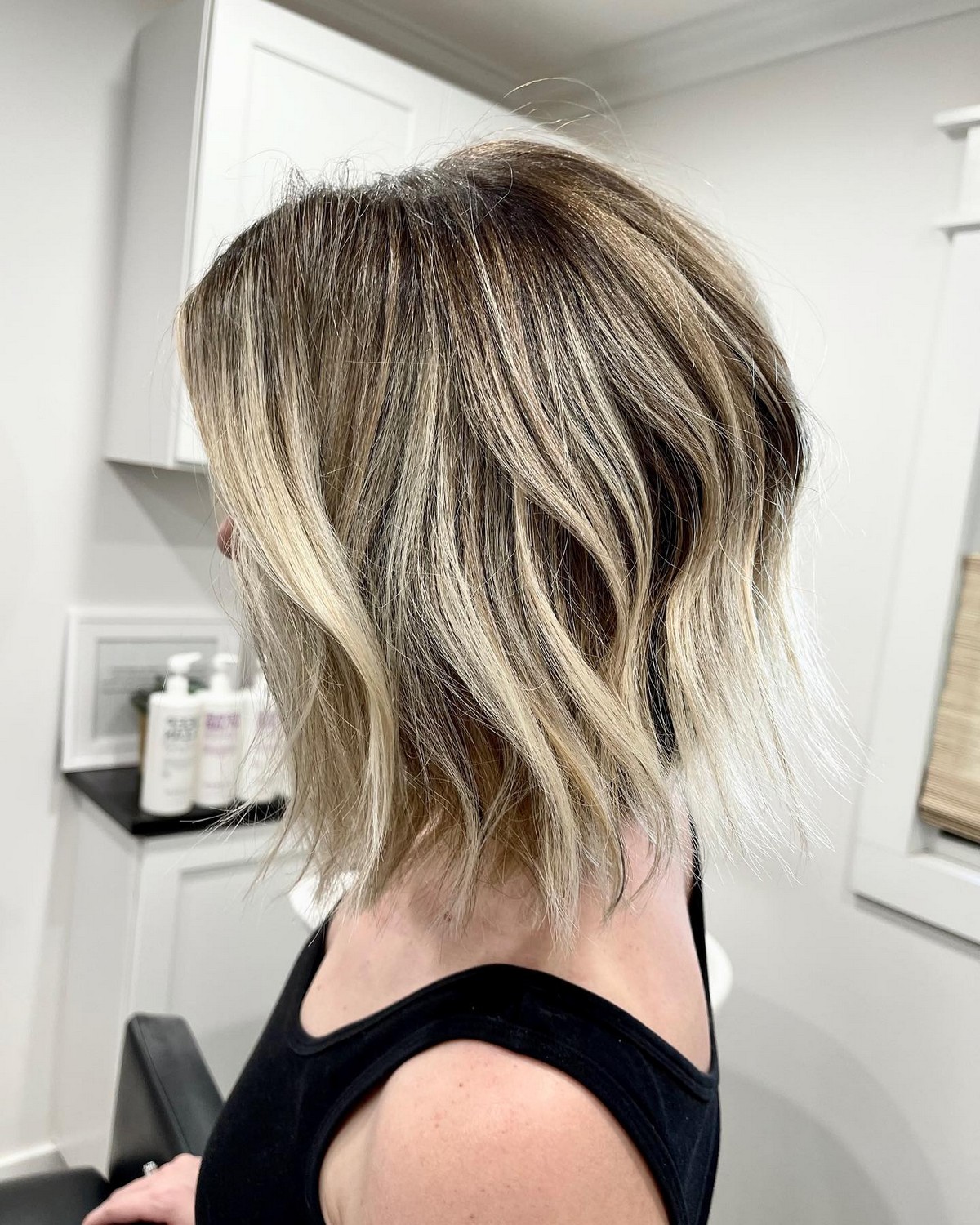 Neck-Length Blunt Bob
