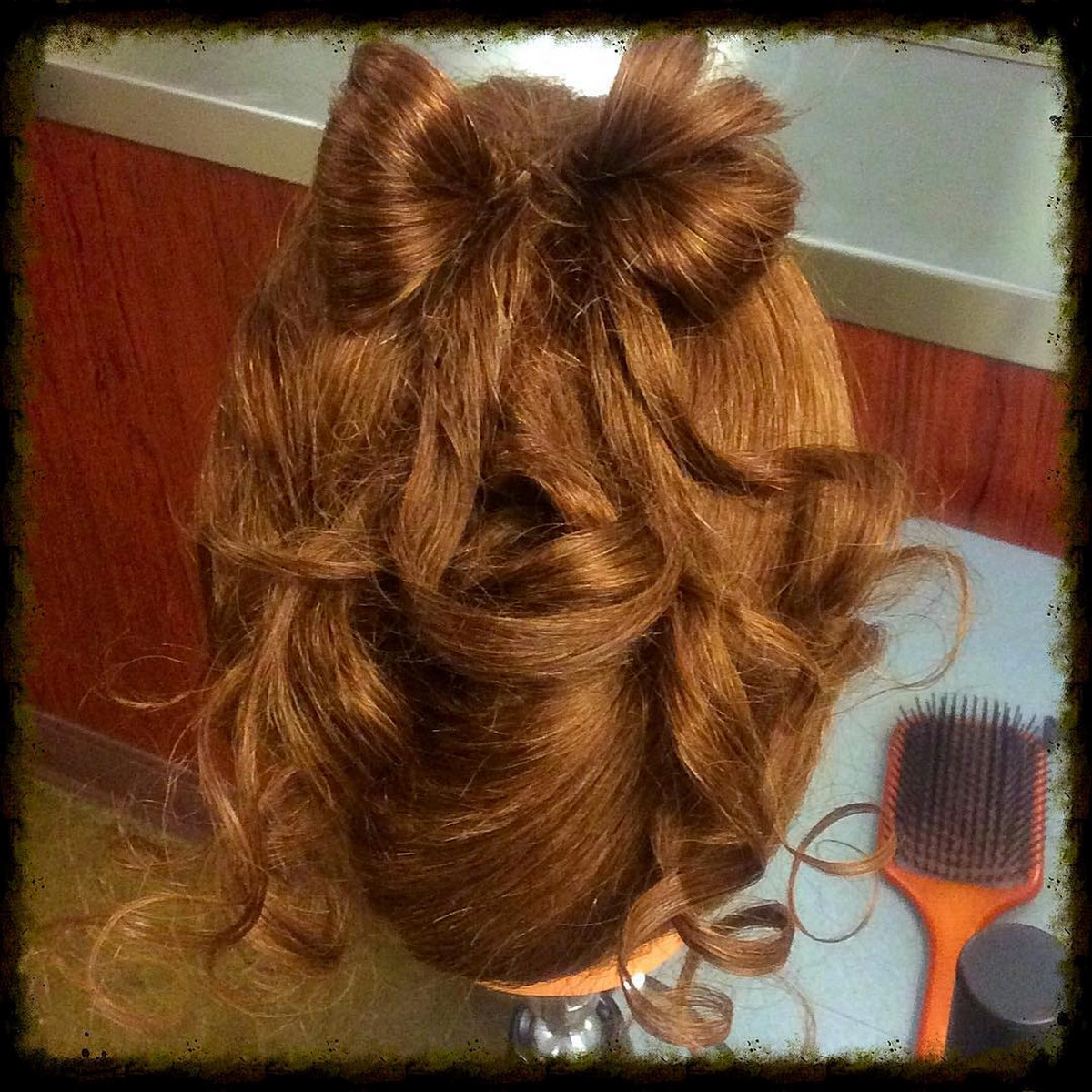 French Twist With A Bow