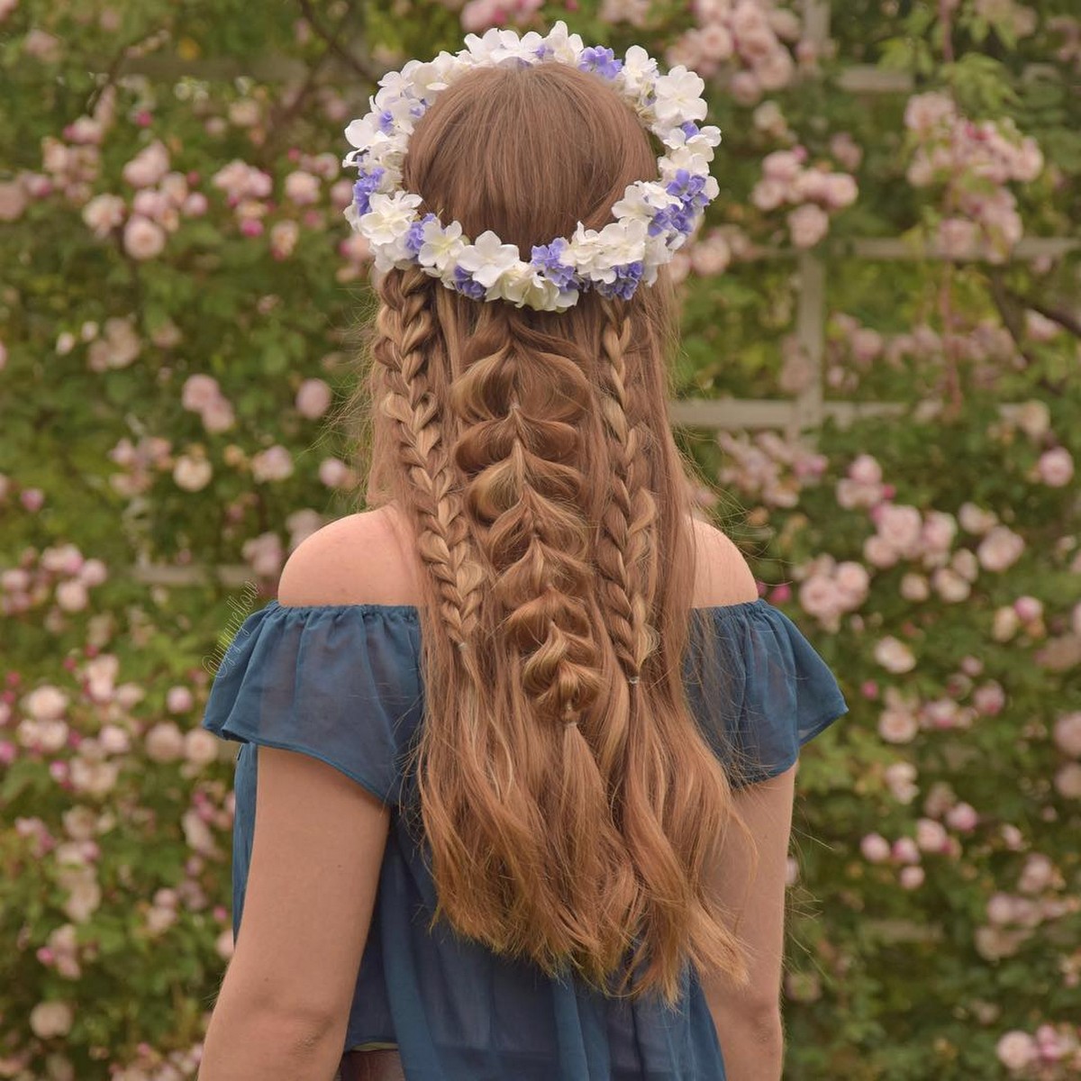 Half-up Braids