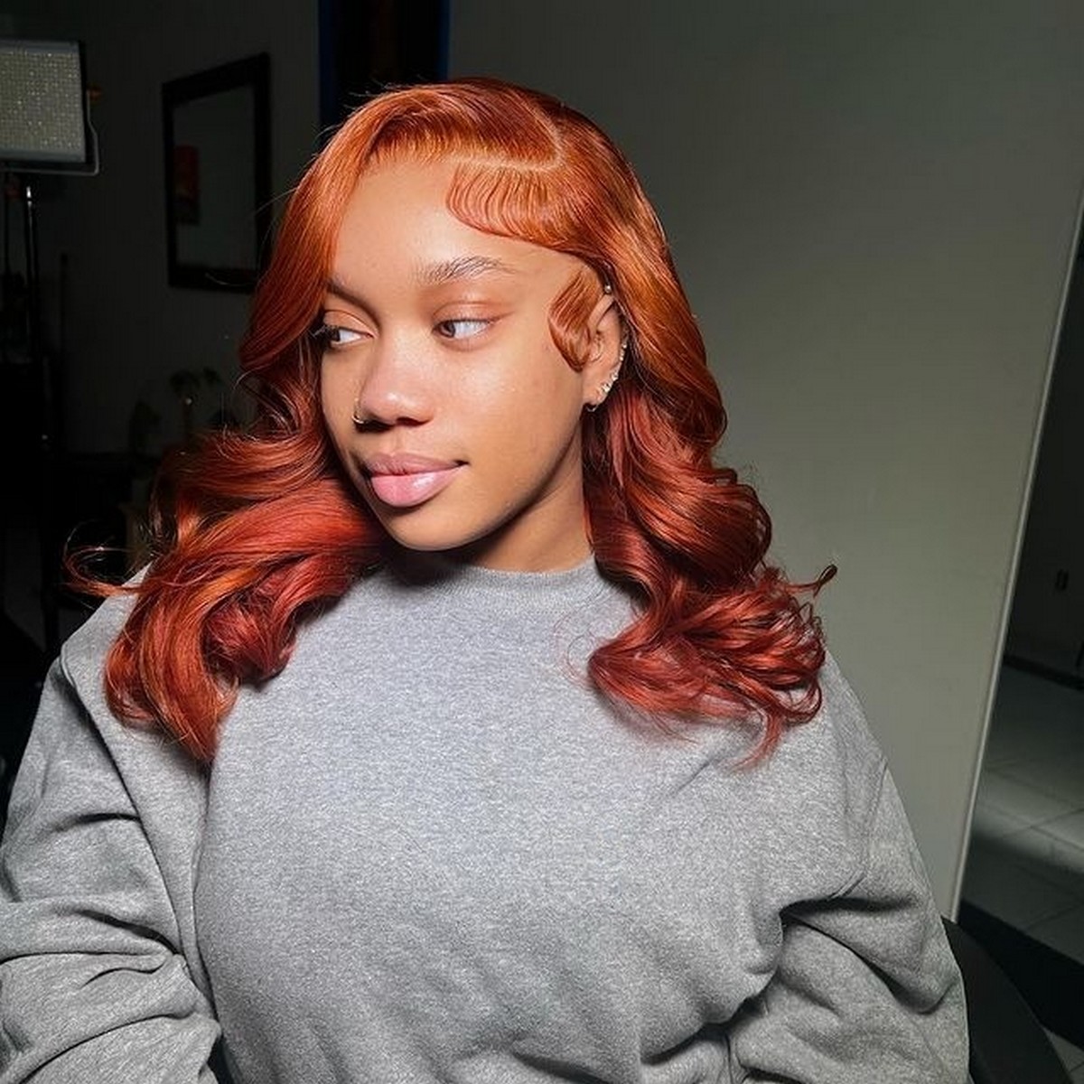 Side Part Hairstyle